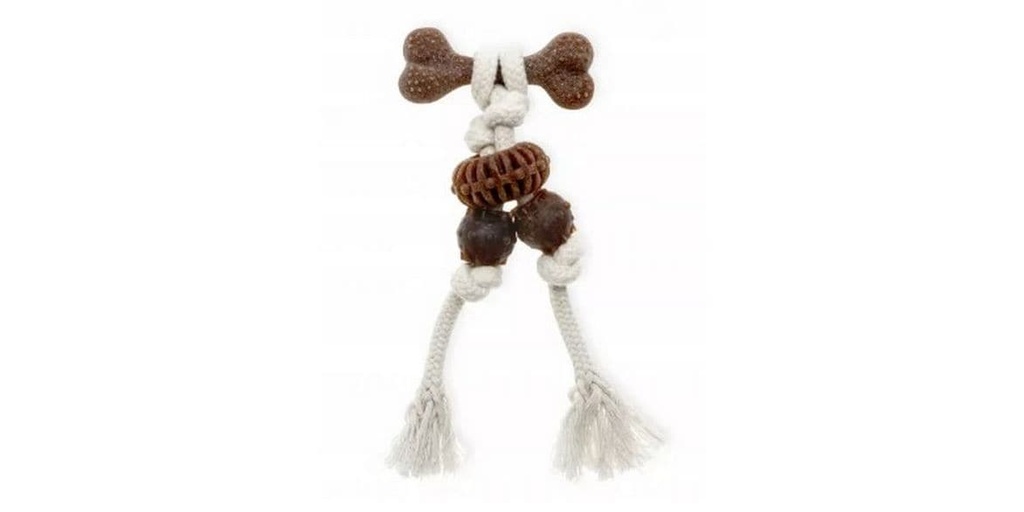 [2150011] Comfy DENTAL TOOTHER Eco, Woody, Bone, 20 cm