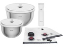 Zwilling Vakuumier-Behälter 9tlg. Fresh/Save Starter Set, Edelstahl