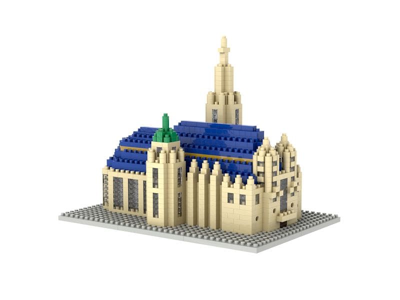 BRIXIES Bausteinmodell Stephansdom Gross aus 980 Bausteinen