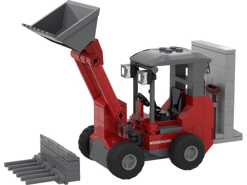 Brixies Plus Weidemann 1190e mit Wallbock
