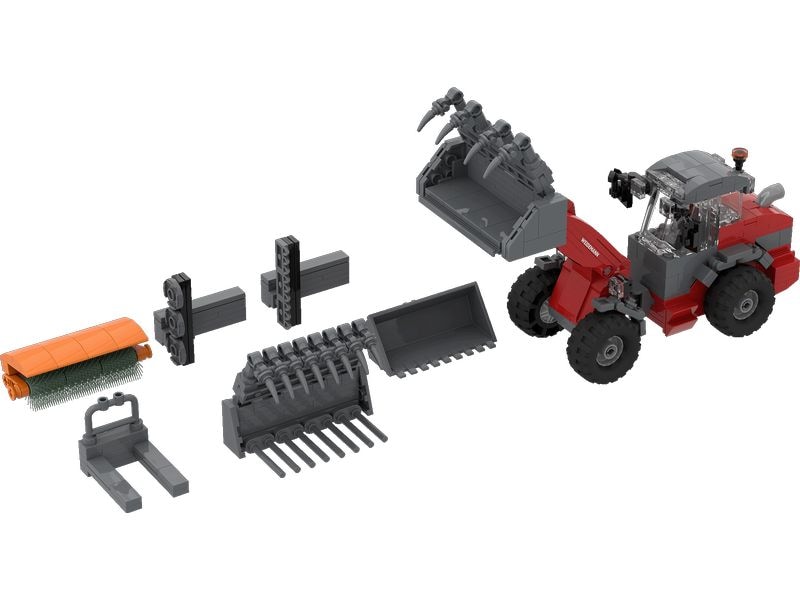 Brixies Plus Weidemann 3060 Greifschaufel