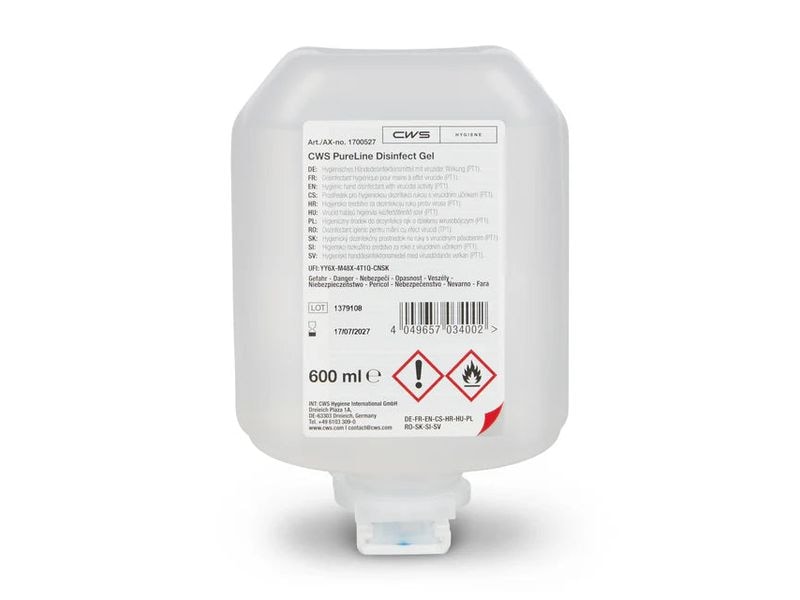 CWS Disinfect Gel 600 ml