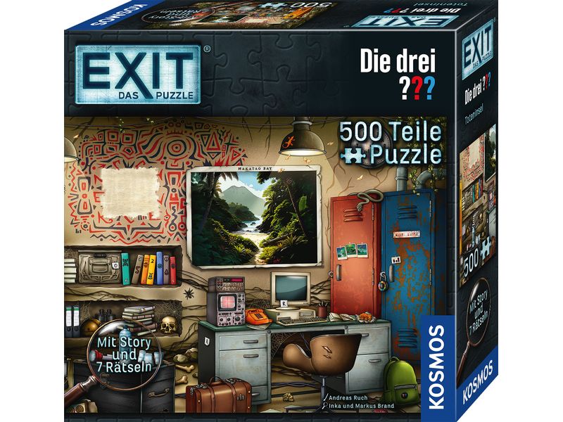 Kosmos Kennerspiel EXIT Das Puzzle Die drei ??? Toteninsel