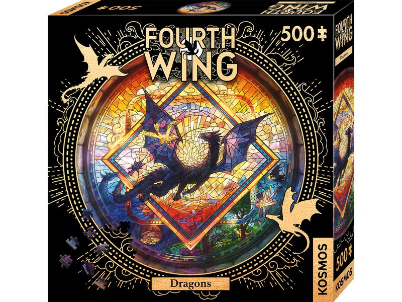 [2146237] Kosmos Puzzle Fourth Wing Puzzle Dragons Dragons