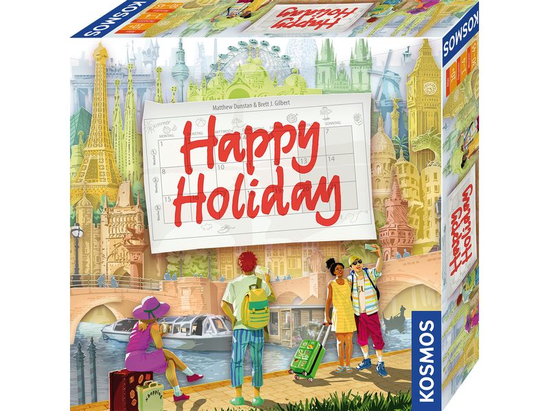 Kosmos Familienspiel Happy Holiday Europareise