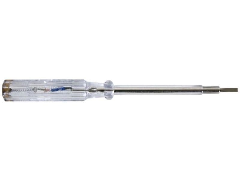 Perel Spannungsprüfer-Schraubendreher EVT02 Stahl Transparent