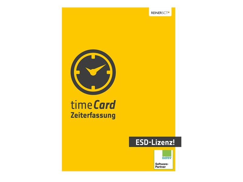 [2146364] Reiner SCT TimeCard Lohn Jahreslizenz 25 Mitarbeiter ESD