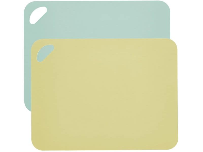 Zeller Present Schneidebrett-Set Gelb/Grün 29 cm  x 38 cm