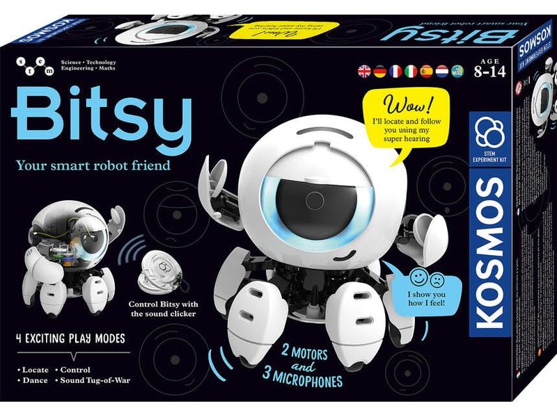 [2039826] Kosmos Experimentierkasten Bitsy – Dein cleverer Robo-Freund