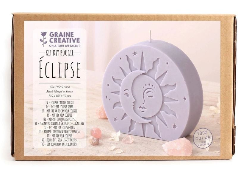 [2087802] Graine Créative Kerzen-DIY-Set Eclipse Violett