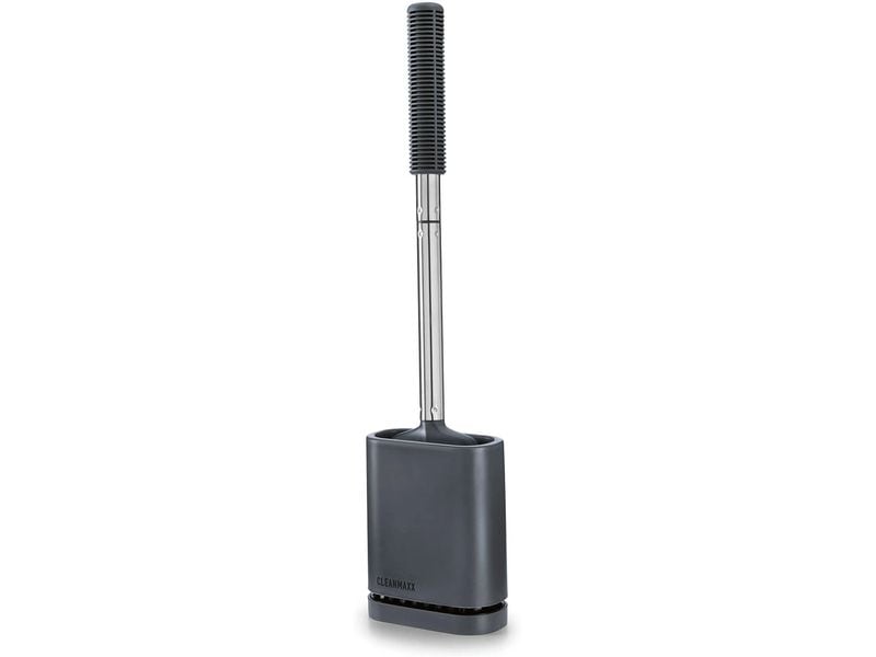 [2088142] CLEANmaxx Toilettenbürste mit Wandhalterung Grau