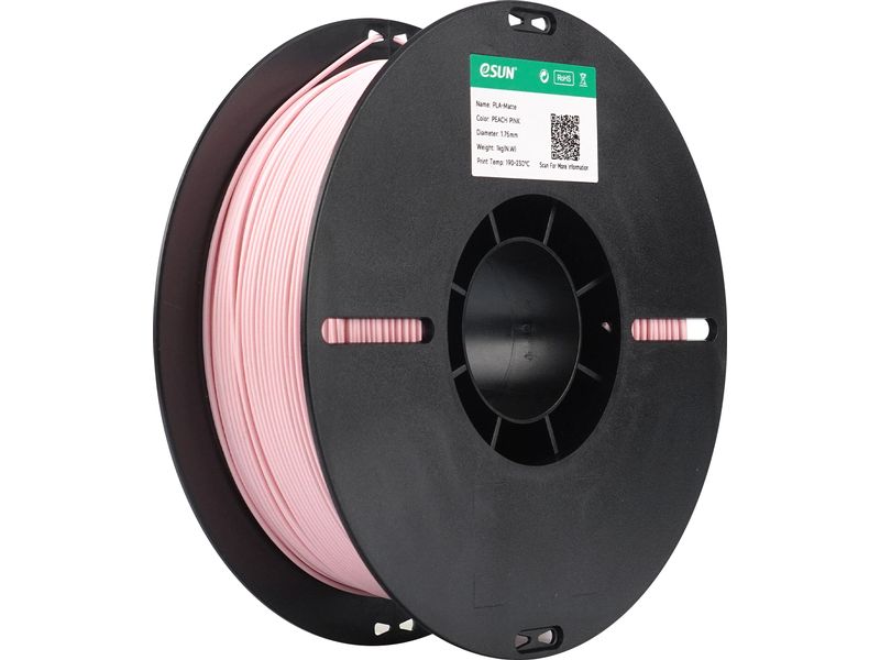 eSun Filament PLA MT175, Pfirsichrosa 1.75 mm 1 kg