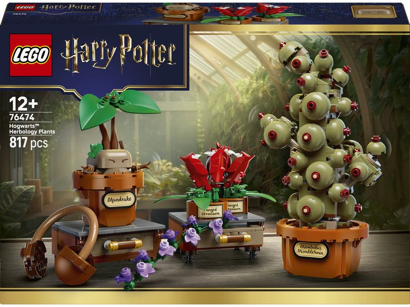 LEGO® Harry Potter Schloss Hogwarts: Kräuterkunde-Pflanzen 76474