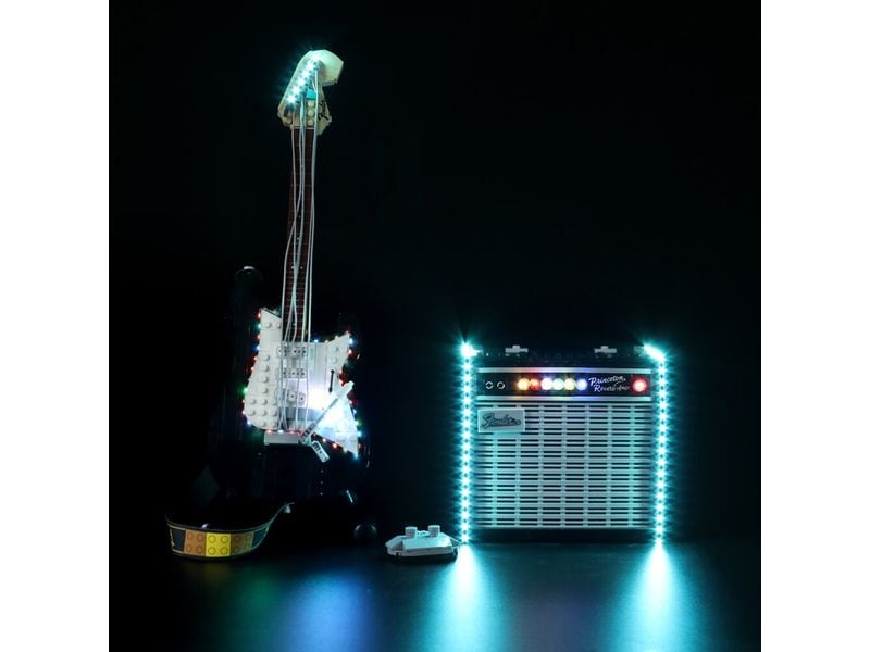BrickBling LED-Licht-Set für LEGO® 21329 Fender Stratocaster