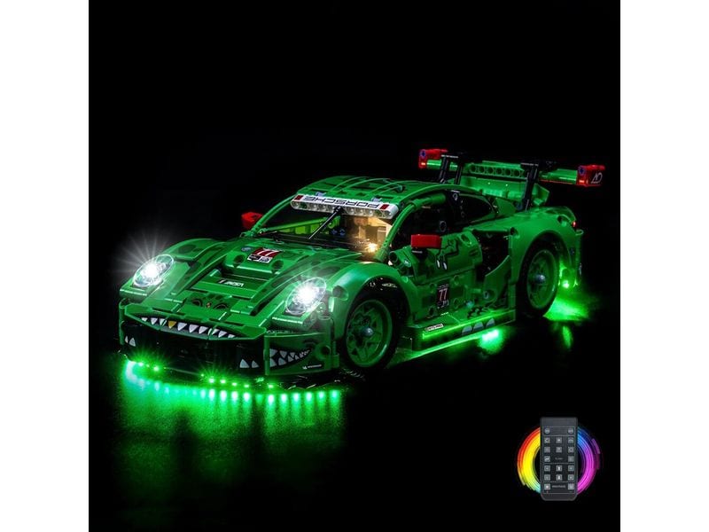BrickBling LED-Licht-Set für LEGO® 42224 Porsche 911 GT3 R REXY