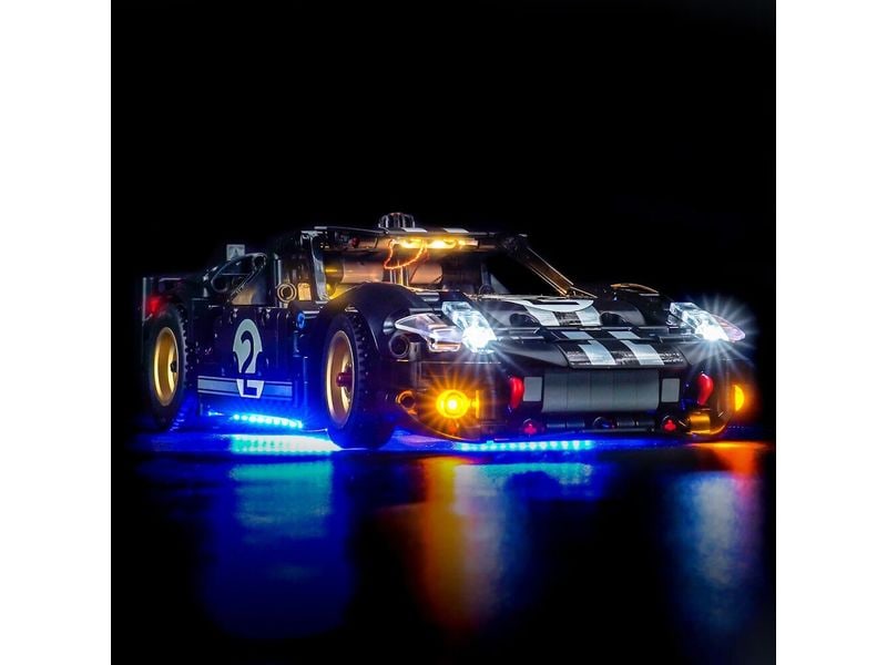 BrickBling LED-Licht-Set für LEGO® 42223 1966 GT40 MKII