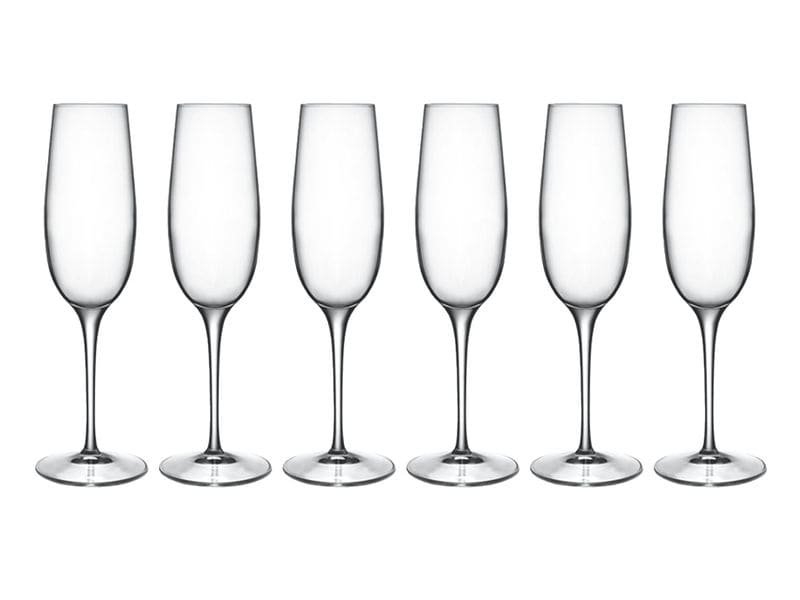 [2121740] Luigi Bormioli Champagnerglas Palace 23.8 cl, 6 Stück, Transparent
