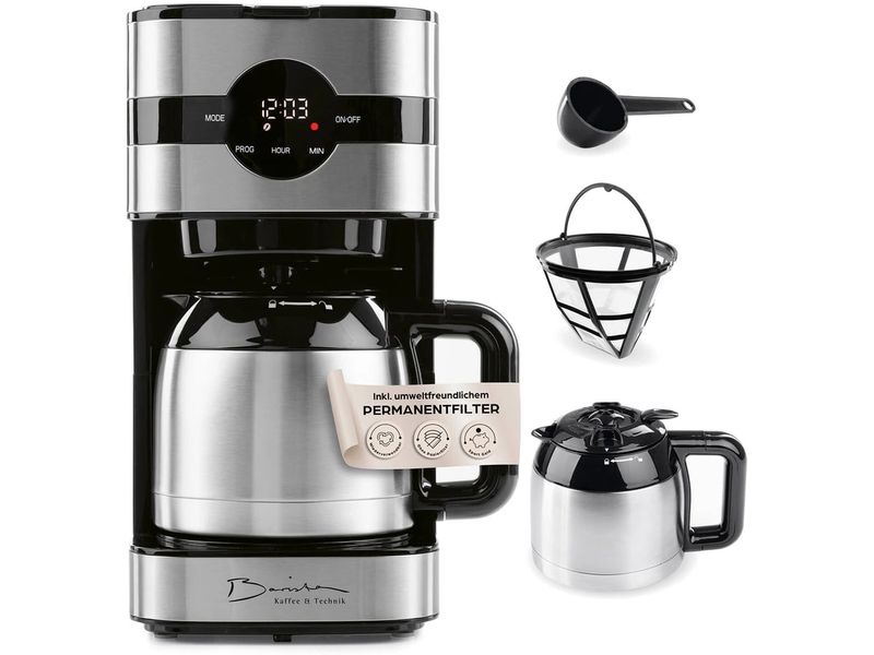 [2143054] Barista Filterkaffeemaschine 30382 Schwarz/Silber/Edelstahl