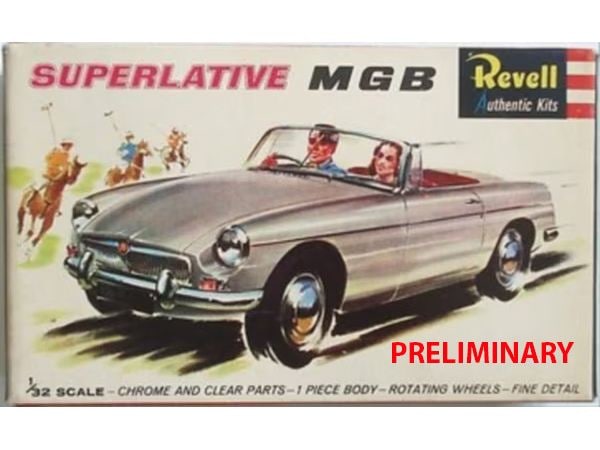 Revell MGB Roadster - 75 Years Plastic Modelling 1:32