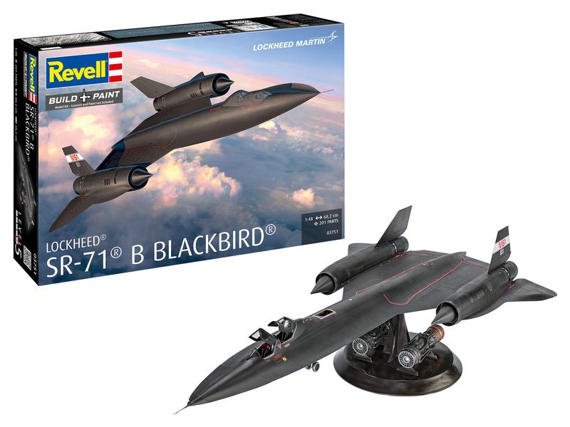 Revell Lockheed SR-71B Blackbird 1:48