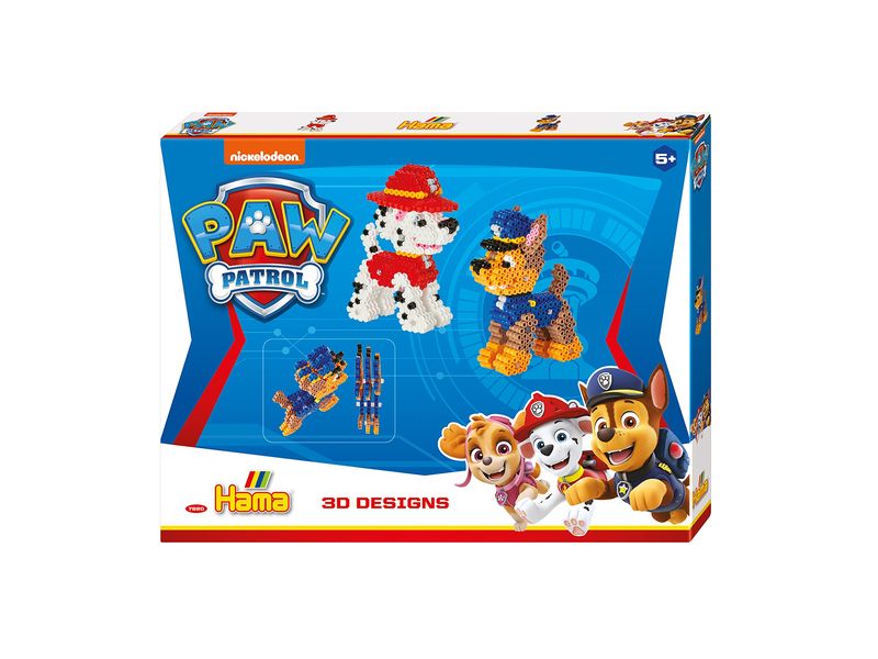 [2135208] Hama Bügelperlen-Set Paw Patrol 3D 4000 Stück