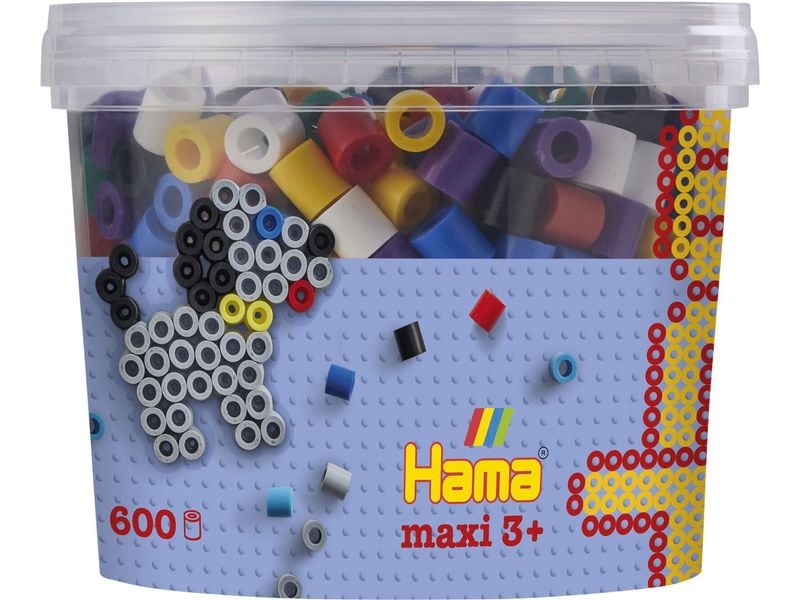 [2135232] Hama Bügelperlen Maxi Vollton, 600 Stück