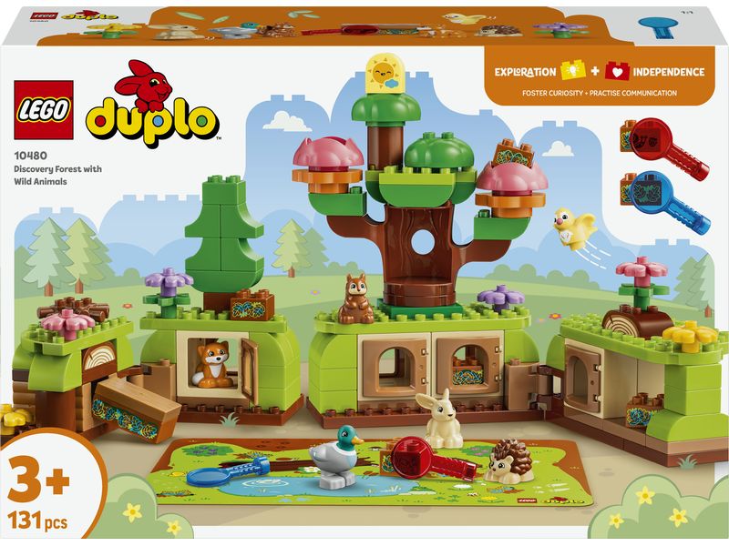 LEGO® DUPLO® Wald mit wilden Tieren 10480