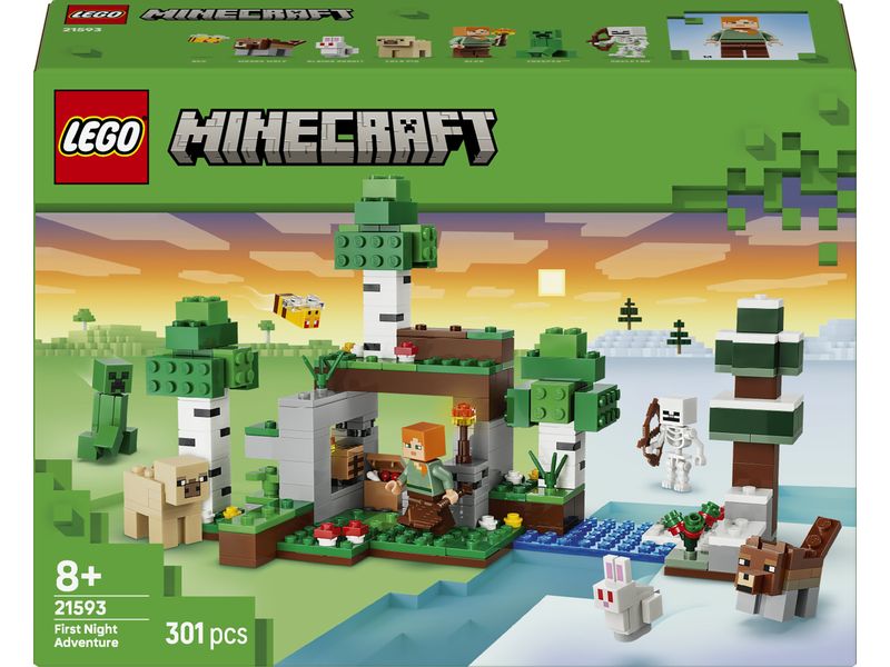LEGO® Minecraft Erstes Abenteuer in der Nacht 21593
