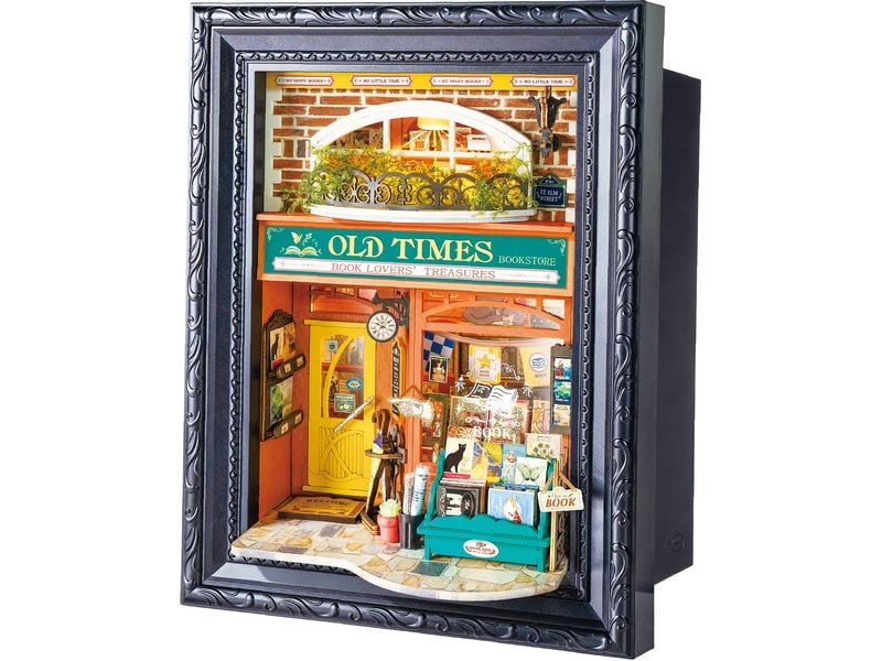 Rolife Bausatz Old Times Bookstore mit LED