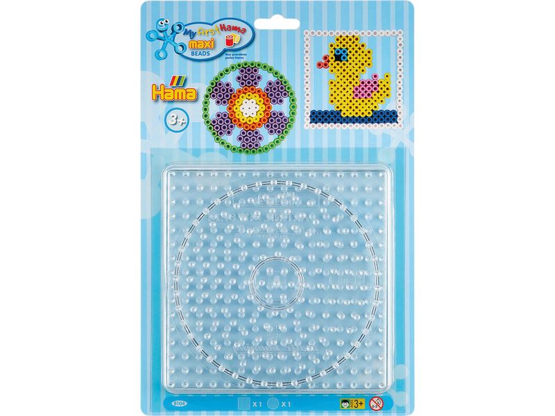 Hama Bügelperlen Platten Maxi Transparent