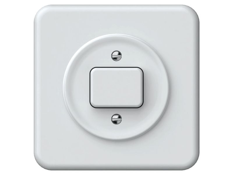 Hager Schalter ORIGIN UP-Druckschalter SCH3 QuickConnect ws