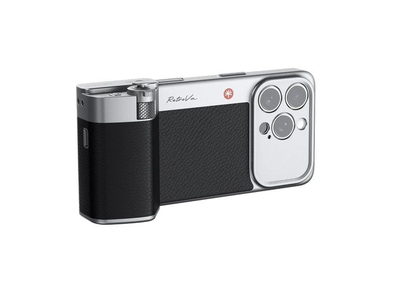 PGYTECH Retrova Grip Kit Graphite Black-iPhone 16 Pro