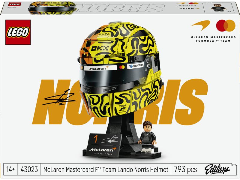 LEGO® McLaren Mastercard F1® Team Lando Norris’ Helm 43023