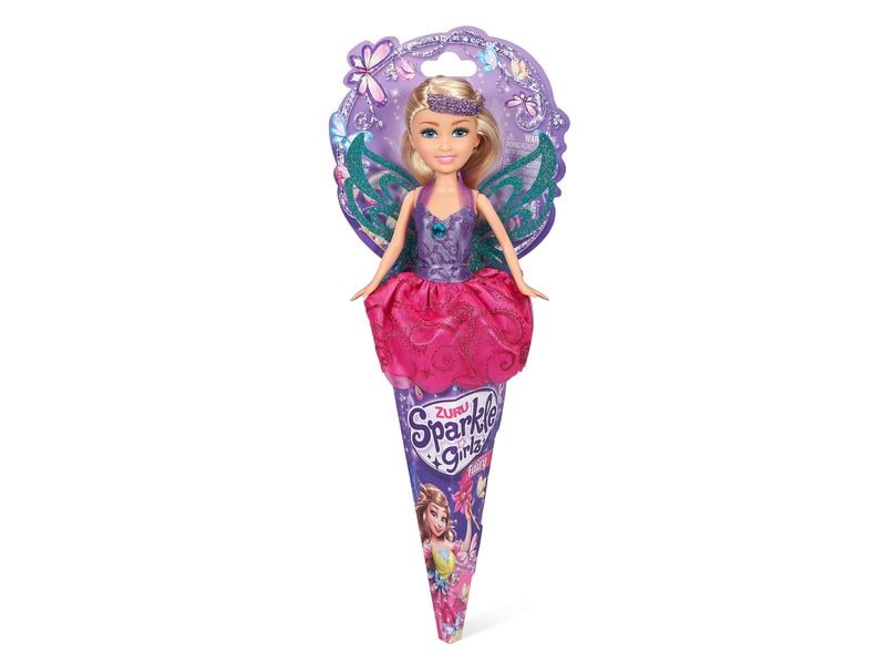 Zuru Sparkle Girlz Puppe Fee Feenprinzessin beweglich mit Flügeln