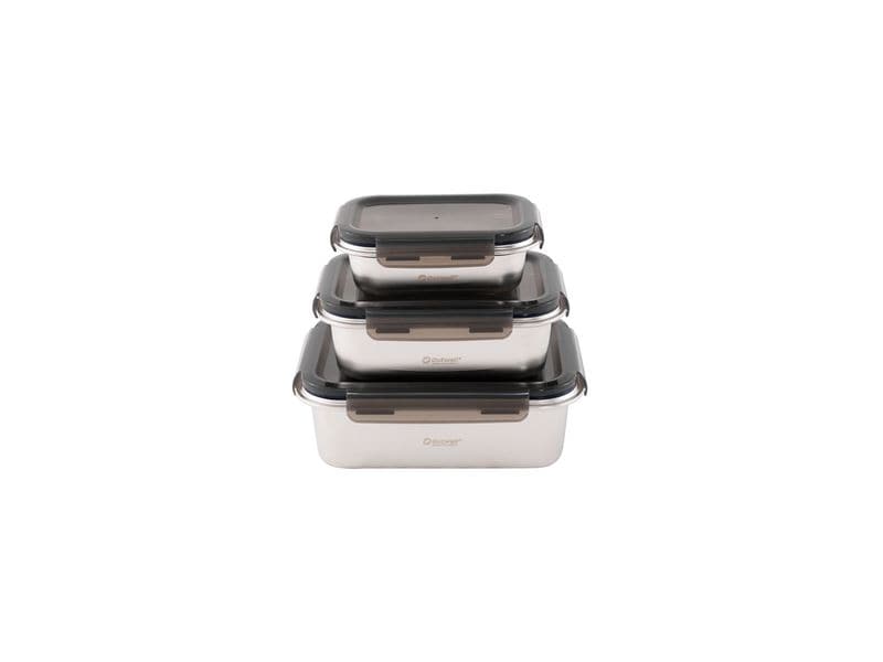 [1676849] Outwell Camper Food Box Set Silber