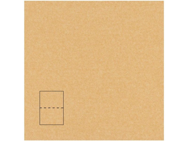 Rico Design Paper Poetry Essentials B6 Klappkarte Gold, 50 Stück