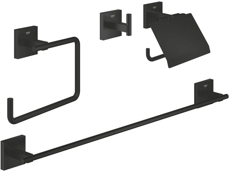 [2161678] GROHE Start Cube Metall 4-teilig Mattschwarz