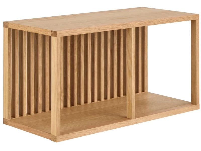 AC Design Wandregal Wellington Hellbraun, 67 x 31 x 35.5 cm