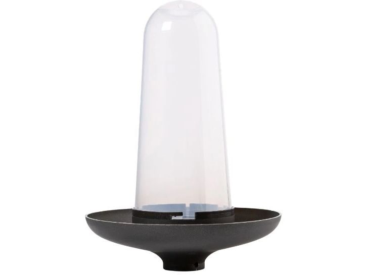Plastia Robin 3-in-1 Vogelfutterhaus, Vogeltränke Anthrazit