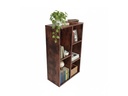 relaxdays Regal in Holzoptik 80 x 50 x 24 cm Braun