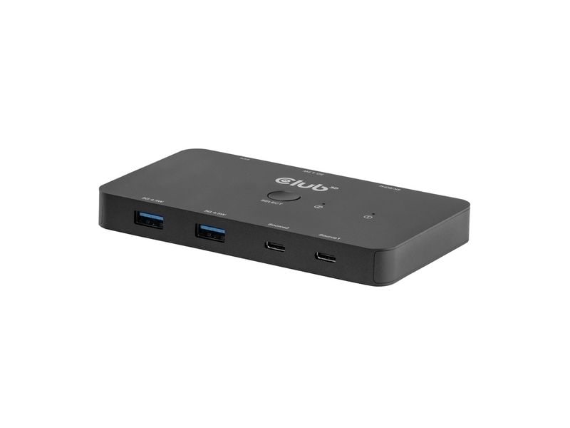 [2033631] Club 3D 2-Port Signalsplitter Zweifach USB Typ C zu HDMI CSV-2512