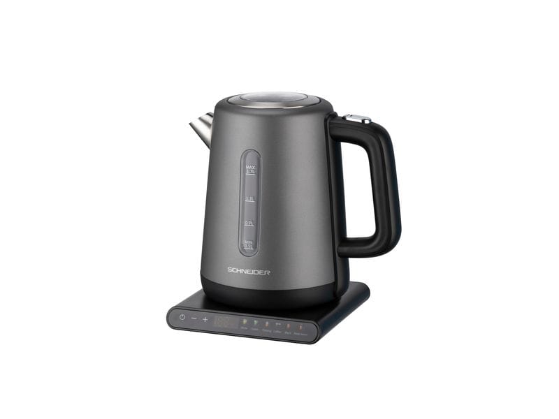Schneider Wasserkocher SCH-KTL-1789D 1.7 l, Grau/Anthrazit