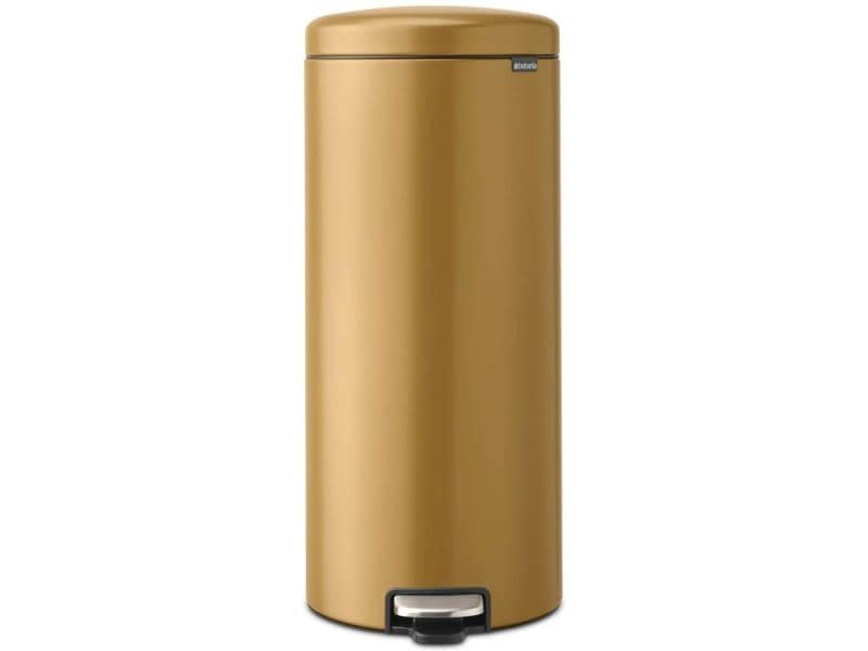 [2047543] Brabantia Treteimer NewIcon 30 l, Warm Gold