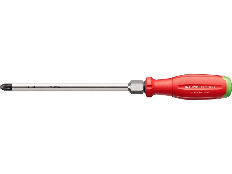 PB Swiss Tools Schraubenzieher PB 38192.4-200 S Pozidriv
