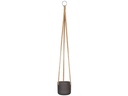 Pottery Pots Pflanzentopf Hanging Charlie XXS Black Washed