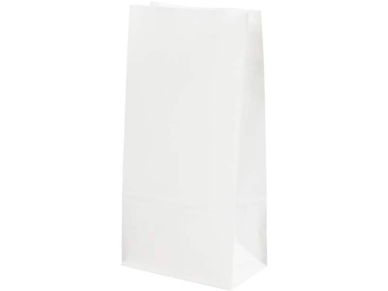 Creativ Company Papiertüten Grösse 6.5 x 11 cm Weiss 10 Stück