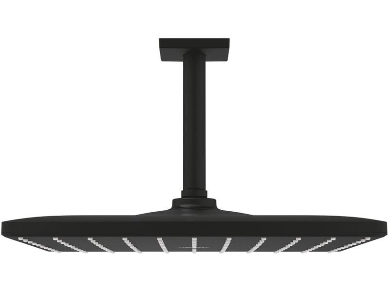 [2161573] GROHE Mono 310 Cube Deckenmontage Phantom Black 142 mm