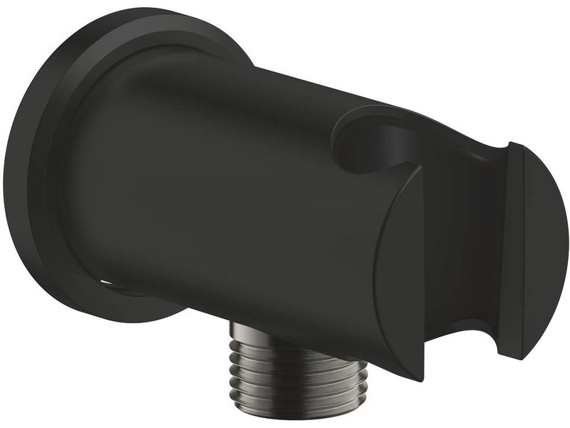[2161577] GROHE Rainshower Brauseanschlussbogen mit Halter Mattschwarz