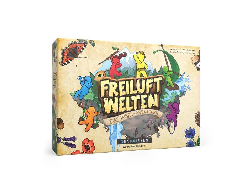 Denkriesen Familienspiel Freiluftwelten – Das Insel-Abenteuer -DE-