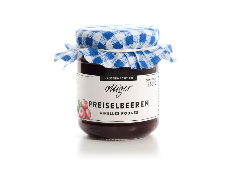 Ottiger Preiselbeer Konfitüre 250 g